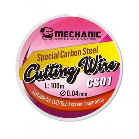 Струна для відклеювання скла Mechanic CS01, 0,04 мм, 100 м