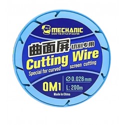 Струна для відклеювання скла Mechanic QM1, 0,028 мм, 200 м Струна для відклеювання скла Mechanic QM1, 0,028 мм, 200 м