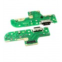 Шлейф для Motorola XT2091 Moto G9 Power, конектора зарядки, High quality, (плата зарядки)