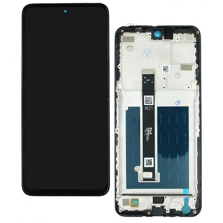 Дисплей для ZTE Focus Pro 5G, чорний, з сенсорним екраном (дисплейний модуль), з рамкою