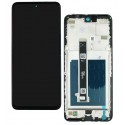 Дисплей для ZTE Focus Pro 5G, чорний, з сенсорним екраном (дисплейний модуль), з рамкою