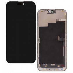 Дисплей для Apple iPhone 15 Pro Max, черный, с рамкой, оригинал (переклеенное стекло) Дисплей для Apple iPhone 15 Pro Max, черный, с рамкой, оригинал (переклеенное стекло)