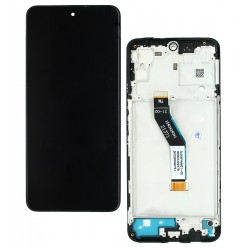 Дисплей для Xiaomi Poco M4 Pro 5G, Redmi Note 11 5G, Redmi Note 11S 5G, Redmi Note 11T 5G, чорний, з рамкою, High Quality