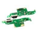 Шлейф для Motorola XT2041 Moto G8 Power, конектора зарядки, High quality, (плата зарядки)