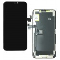 Дисплей для Apple iPhone 11 Pro Max, черный, с тачскрином, с рамкой, High quality, GX-IN CELL