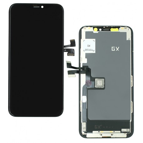 Дисплей для Apple iPhone 11 Pro, черный, с тачскрином, с рамкой, High quality, GX-IN CELL Дисплей для Apple iPhone 11 Pro, черный, с тачскрином, с рамкой, High quality, GX-IN CELL