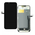 Дисплей для Apple iPhone 13 Pro Max, чорний, з сенсорним екраном, з рамкою, High quality, GX-IN CELL
