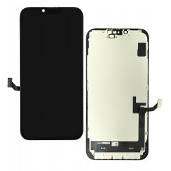 Дисплей для Apple iPhone 14 Plus, черный, с сенсорным экраном, с рамкой, (TFT), ZY-IN CELL HD+