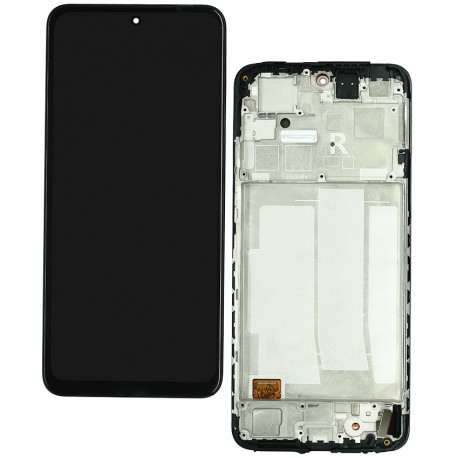 Дисплей для Xiaomi Redmi Note 12S, черный, с рамкой, High quality, (OLED)