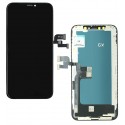Дисплей для Apple iPhone XS, черный, с сенсорным экраном, с рамкой, High quality, GX-IN CELL