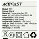 Зарядное устройство Acefast GaN A69 |1Type-C/1USB, 30W, PD/QC|, черное