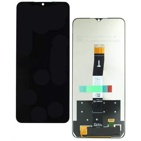 Дисплей для Xiaomi Poco C40, Redmi 10C, чорний, без рамки, (Box)