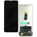 Дисплей для Xiaomi Poco C40, Redmi 10C, чорний, без рамки, (Box)