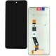Дисплей для Motorola Moto G14 PAYF0010IN, Moto G54, Moto G54 Power, чорний, без рамки, quality