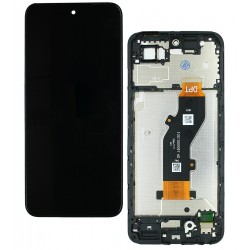 Дисплей для Infinix Smart 9 (X6532), черный, с сенсорным экраном, с рамкой (дисплейный модуль), High Quality