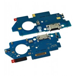 Шлейф для Samsung M356 Galaxy M35, конектора зарядки, з мікрофоном, High quality, (плата зарядки)