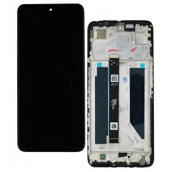 Дисплей для ZTE Nubia NEO 2 5G, чорний, з сенсорним екраном (дисплейний модуль), з рамкою, High Quality