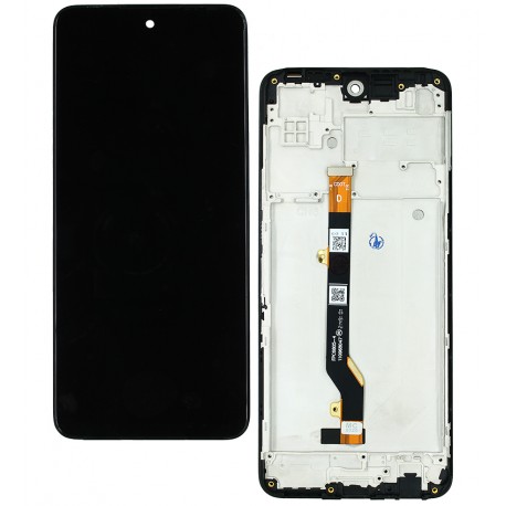 Дисплей для Tecno Camon 18 (CH6N), черный, с рамкой, High Quality Дисплей для Tecno Camon 18 (CH6N), черный, с рамкой, High Quality