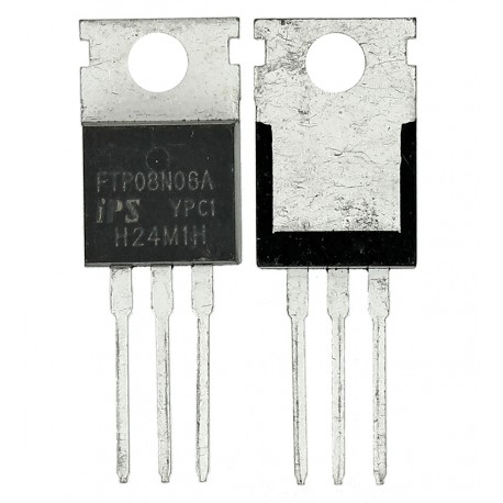 Транзистор FTP08N06, низковольтный
