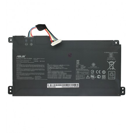 Аккумулятор B31N1912 для Asus VivoBook E410MA, Li-ion, 11,55 B, 3550mAh, оригинал (PRC), E410MA, E410KA, E510KA, E510MA, L410MA, L510MA, C31N1912