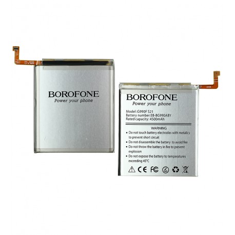 Акумулятор Borofone EB-BG990ABY для Samsung G990B Galaxy S21 FE 5G, Li-ion, 3,86B, 4500mAh Акумулятор Borofone EB-BG990ABY для Samsung G990B Galaxy S21 FE 5G, Li-ion, 3,86B, 4500mAh