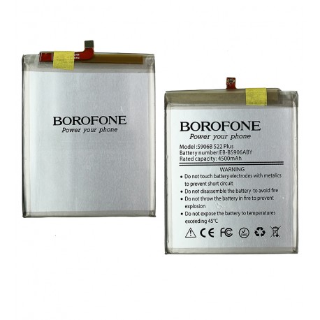 Акумулятор Borofone EB-BS906ABY для Samsung S906 Galaxy S22 Plus 5G, Li-ion, 3,88B, 4500mAh Акумулятор Borofone EB-BS906ABY для Samsung S906 Galaxy S22 Plus 5G, Li-ion, 3,88B, 4500mAh