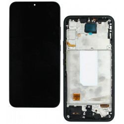 Дисплей для Samsung A346 Galaxy A34 5G, черный, с рамкой, High Quality, с узким ободком, (OLED) Дисплей для Samsung A346 Galaxy A34 5G, черный, с рамкой, High Quality, с узким ободком, (OLED)