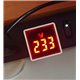 Вольтметр панельный AD16-22FBV-K (AD16-22FSV) Red 60-500VAC, в розетку