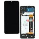 Дисплей для Samsung A135 Galaxy A13, M135 Galaxy M13, чорний, з рамкою, FLYCDI, BS066FBM-L01-D800_R5.7