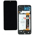 Дисплей для Samsung A135 Galaxy A13, M135 Galaxy M13, чорний, з рамкою, FLYCDI, BS066FBM-L01-D800_R5.7