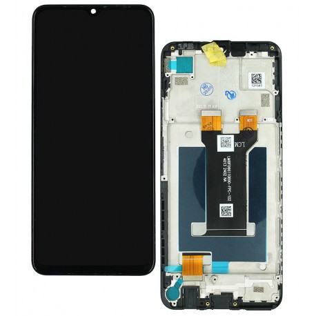 Дисплей для ZTE Nubia Gaming Neo 5G, чорний, з сенсорним екраном (дисплейний модуль), з рамкою