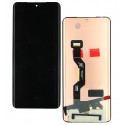 Дисплей для Motorola Edge 50, чорний, без рамки, High Quality (OLED)