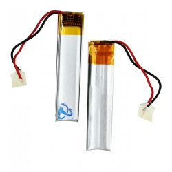 Аккумулятор универсальный, 15 мм, 40 мм, 5 мм, Li-ion, 3,7 В, 185 мАч, 501040P