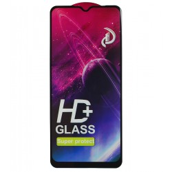 Захисне скло для Oppo A16, A16s, A54s, Realme C25, C25s, Narzo 50A, сумісне з чохлами, Full Glue, чорний