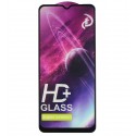 Захисне скло для Realme C11 (2021), C20, C21, сумісне з чохлами, Full Glue, чорний