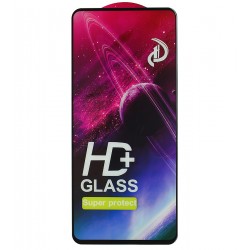 Защитное стекло для Samsung M515F Galaxy M51, совместимое с чехлами, Full Glue, черный