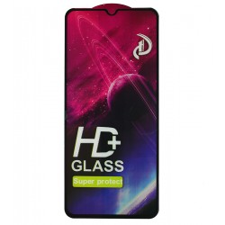 Захисне скло для Tecno Pop 7 (BF6), Spark 10, Spark 10C, Spark Go (2023) (BF7), сумісне з чохлами, Full Glue, чорний