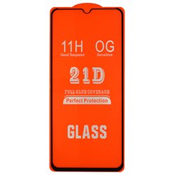 Защитное стекло для Realme C30s, совместимое с чехлами, Full Glue, без упаковки, черный