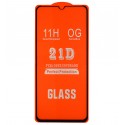 Захисне скло для Realme C30s, сумісне з чохлами, Full Glue, без упаковки, чорний