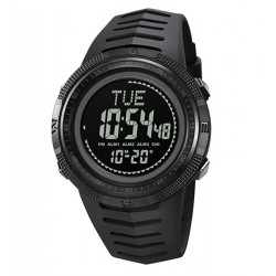 Чоловічий цифровий кварцовий годинник Skmei 2147BKBK, чорний Чоловічий цифровий кварцовий годинник Skmei 2147BKBK, чорний