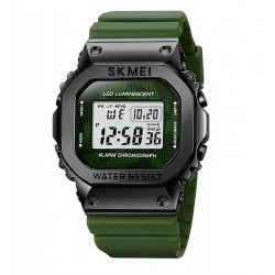 Чоловічий цифровий кварцовий годинник Skmei 1851, army green Чоловічий цифровий кварцовий годинник Skmei 1851, army green