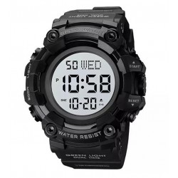 Чоловічий цифровий кварцовий годинник Skmei 1968BKWT, black-white Чоловічий цифровий кварцовий годинник Skmei 1968BKWT, black-white