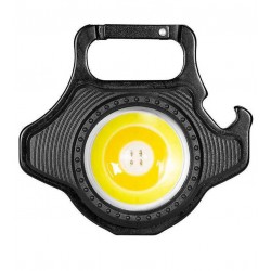 Ліхтарик брелок W5133-COB ULTRA (white+yellow+red), Li-Ion акуму., ЗУ Type-C, відкривачка, магніт, карабін