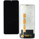 Дисплей для Oppo A15, A15s, черный, без рамки, High quality