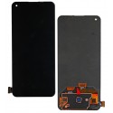 Дисплей для Realme GT 5G, GT Master; OnePlus Nord 2 5G, Nord 2T, Oppo Reno 5 4G, Reno 5 5G, Reno 6, чорний, без рамки, High Quality, (OLED), RMX2202, CPH2159, PEGM00, PEGT00, CPH2145