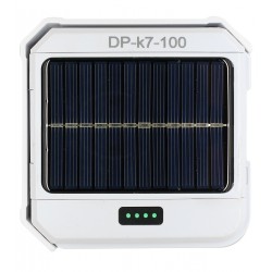 Фонарик кемпинговый DP-K7-100, 3х18650, солнечная панель, power bank, ЗУ Type-C, крючок