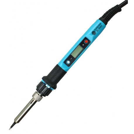 Паяльник Sunshine SL-936D с жалом 900M, LCD экран, кнопочная регулировка t 180 - 480 гр C, 220V, 80W