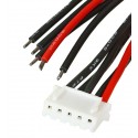 Балансировочный кабель 4S, для аккумуляторов, 15 см, JST-XH, 22AWG