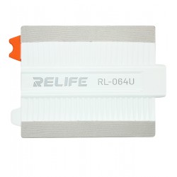 Шпатель RELIFE RL-064U, для поклейки плівки, 100 мм, пластик, білий