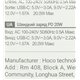 Зарядное устройство Hoco C143A Type-C PD20W, белый + кабель Type-C to Type-C